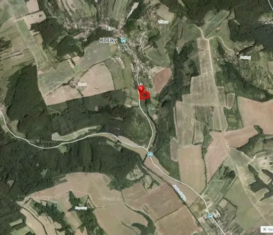 Pronájem louky, Košíky, 801 m2