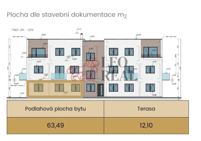 Prodej bytu 2+kk, Turnov, Slunečná, 64 m2