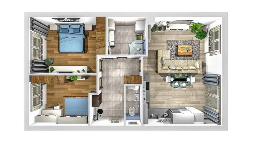 Prodej bytu 3+kk, Veliká Ves, Slunečná, 71 m2