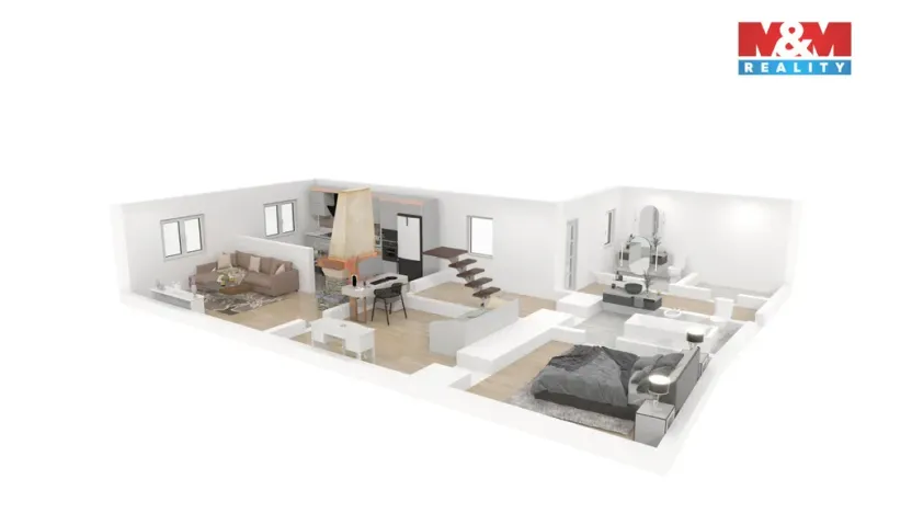 Prodej rodinného domu, Srby - Polžice, 92 m2