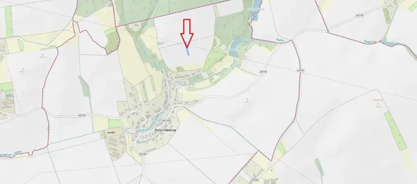Prodej pole, Dolní Nětčice, 1887 m2