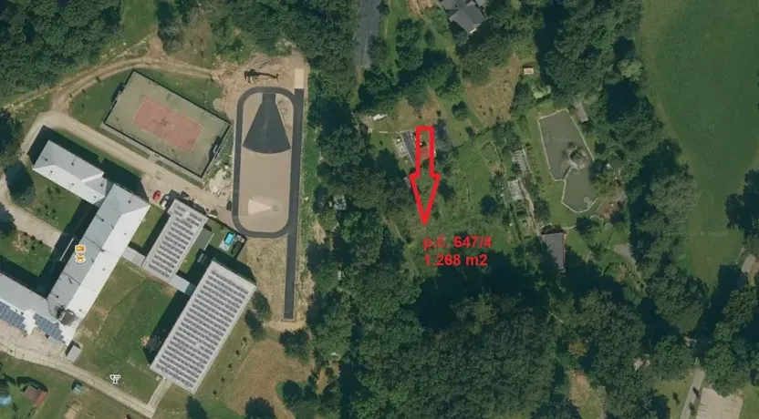 Prodej pozemku, Osoblaha, 1268 m2