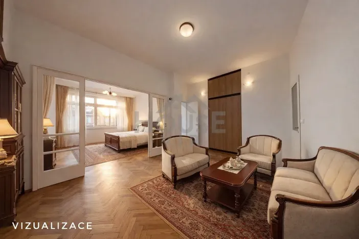 Prodej bytu 4+1, Praha - Vinohrady, Londýnská, 141 m2