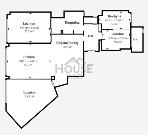 Prodej bytu 4+1, Praha - Vinohrady, Londýnská, 141 m2
