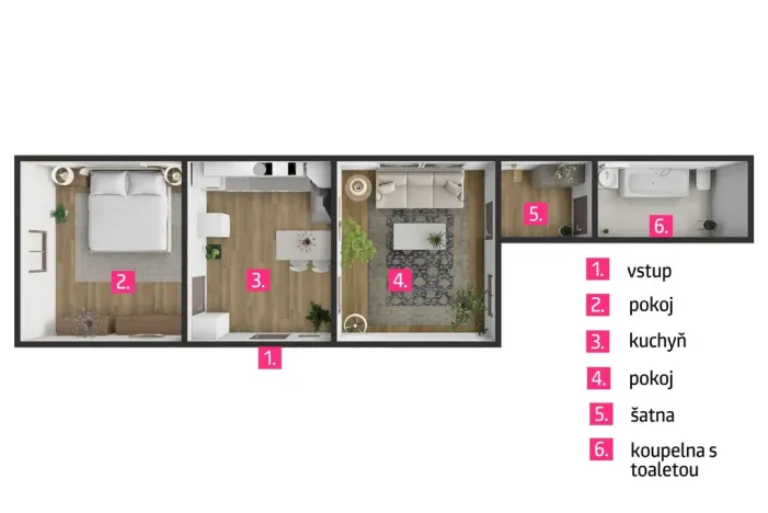 Prodej rodinného domu, Jaroměřice nad Rokytnou, Havlíčkova, 90 m2