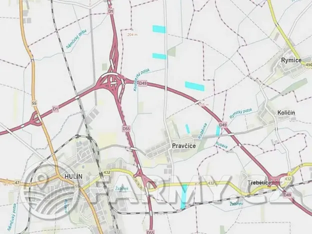 Prodej podílu pole, Pravčice, 27890 m2