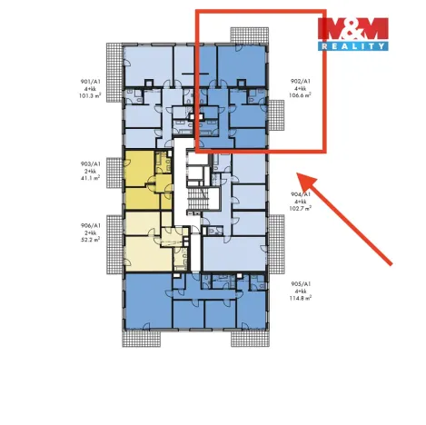 Prodej bytu 4+kk, Praha - Prosek, 107 m2