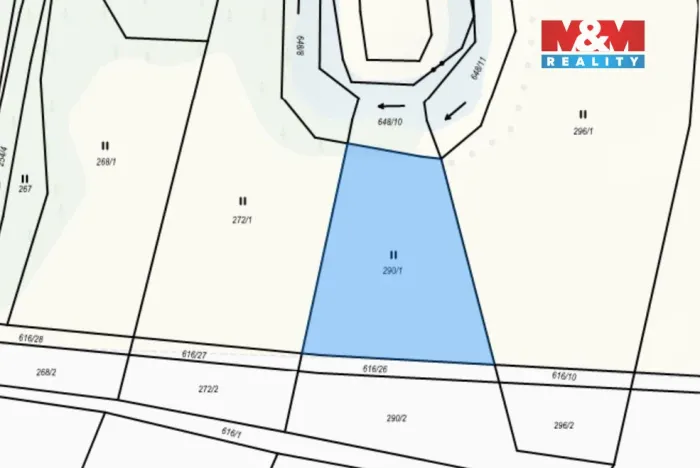 Prodej louky, Pardubice - Nemošice, 818 m2
