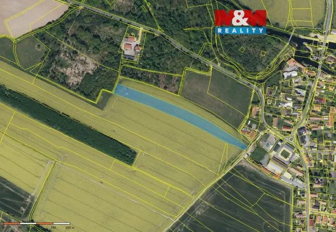 Prodej pole, Pardubice - Nemošice, 3201 m2