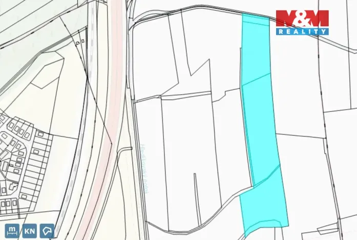 Prodej pole, Pardubice - Ohrazenice, 7747 m2