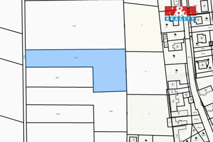 Prodej pole, Staré Hradiště, 1891 m2