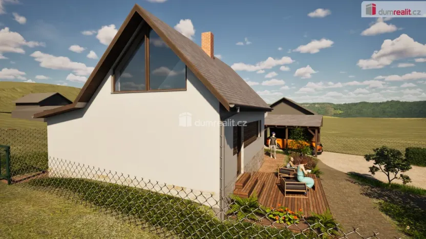 Prodej rodinného domu, Zdice, Za Litavou, 63 m2