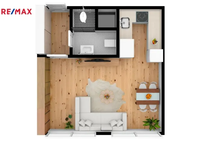 Pronájem bytu 1+kk, Kolín - Kolín V, Podskalské nábřeží, 32 m2