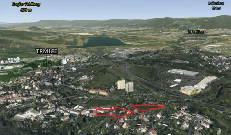 Prodej pozemku pro bydlení, Ústí nad Labem, Hospodářská, 5240 m2