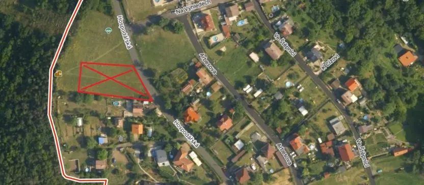 Prodej pozemku pro bydlení, Ústí nad Labem, Hospodářská, 2100 m2