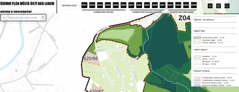 Prodej pozemku pro bydlení, Ústí nad Labem, Hospodářská, 2100 m2