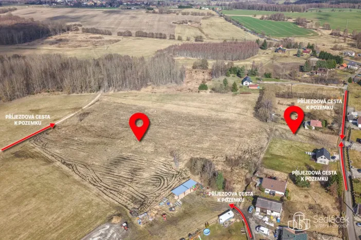 Prodej pole, Krajková - Hrádek, 20262 m2