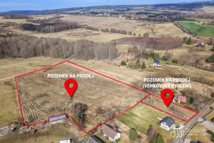 Prodej pole, Krajková - Hrádek, 20262 m2