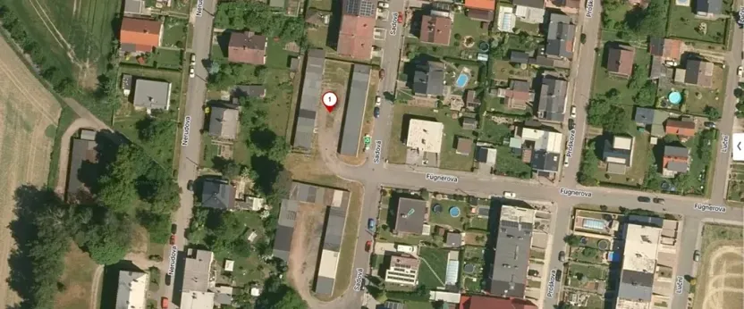 Pronájem garáže, Kostelec nad Orlicí, 17 m2