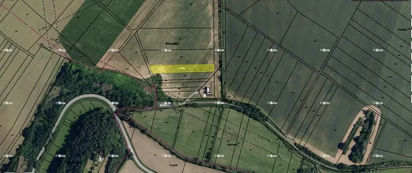 Prodej pole, Čebín, 2781 m2