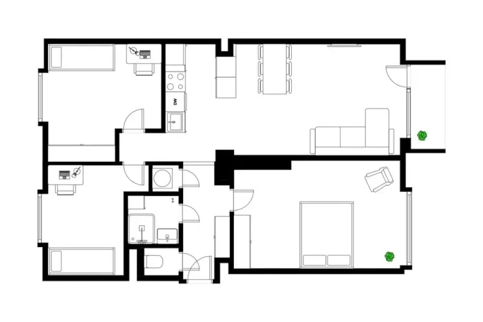 Prodej bytu 4+kk, Praha - Žižkov, Pod lipami, 75 m2