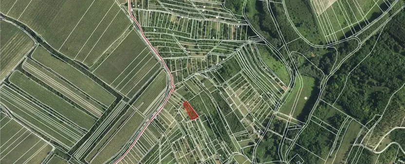 Pronájem zahrady, Hustopeče, 1387 m2