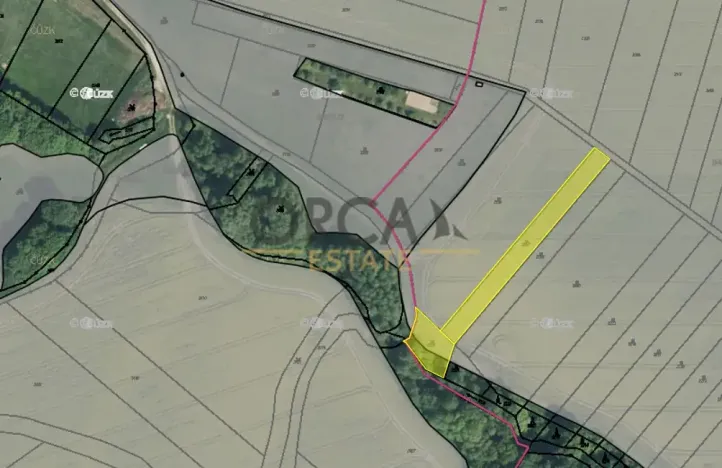 Prodej louky, Vrbka, 3028 m2