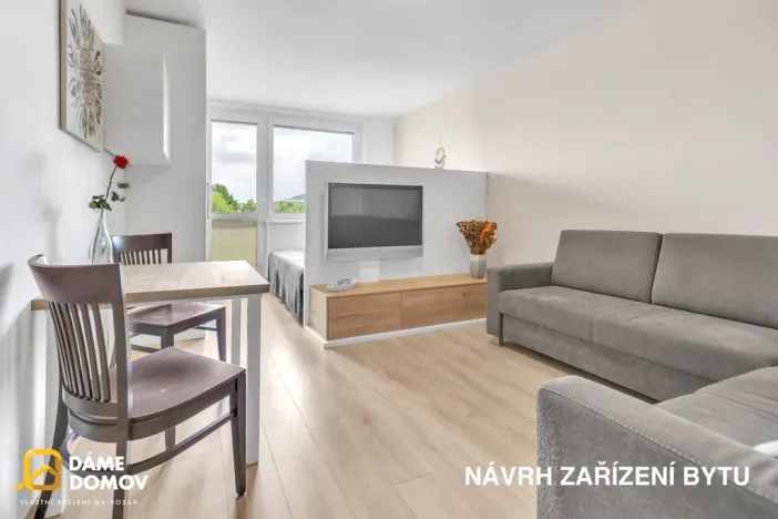 Prodej bytu 1+kk, Otrokovice, Školní, 30 m2