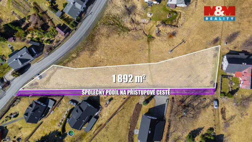 Prodej pozemku pro bydlení, Lučany nad Nisou, 1892 m2