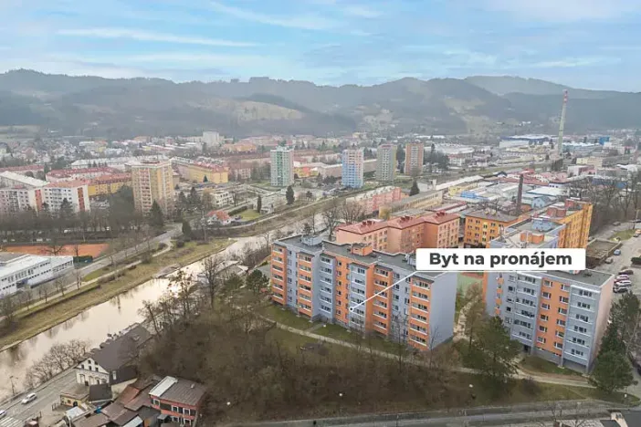 Pronájem bytu 3+1, Vsetín, Mládí, 75 m2