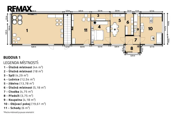 Prodej vícegeneračního domu, Kojice, 415 m2