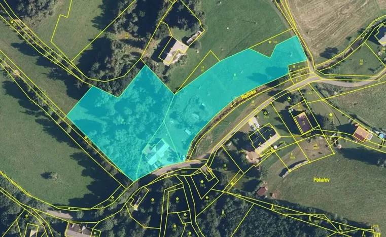 Dražba chalupy, Jindřichov, 550 m2