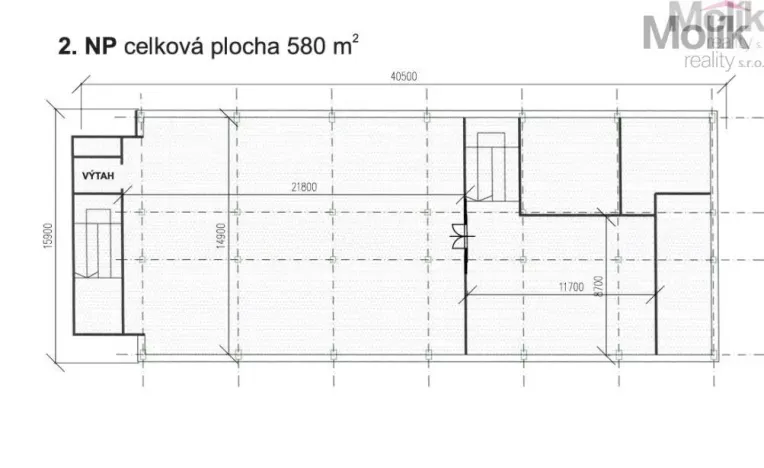 Pronájem skladu, Žatec - Velichov, 1150 m2