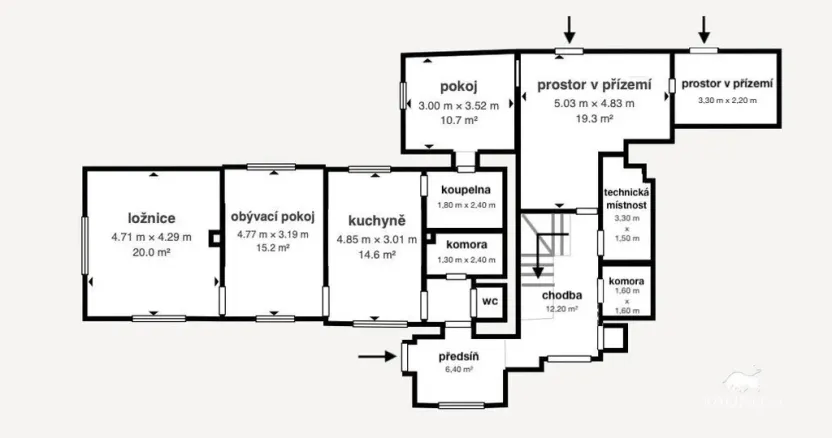 Prodej rodinného domu, Předslav, 289 m2