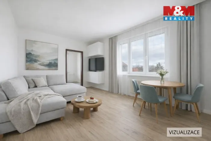 Prodej bytu 4+1, Kladno - Kročehlavy, Dánská, 70 m2