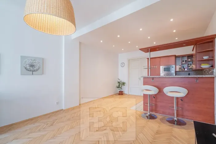 Pronájem bytu 2+kk, Praha - Karlín, Karlínské náměstí, 73 m2