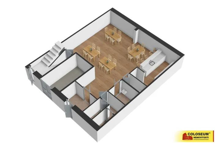 Pronájem ubytování, Hodonín, 292 m2