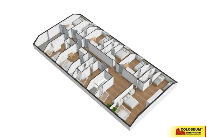 Pronájem ubytování, Hodonín, 292 m2