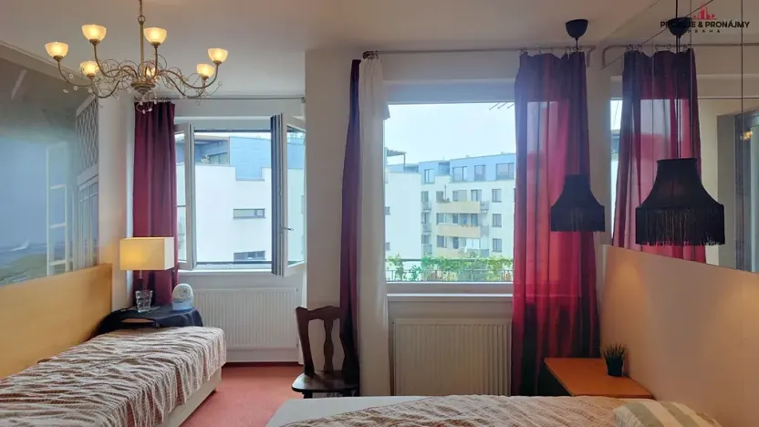 Pronájem bytu 1+kk, Praha - Střížkov, Makedonská, 35 m2