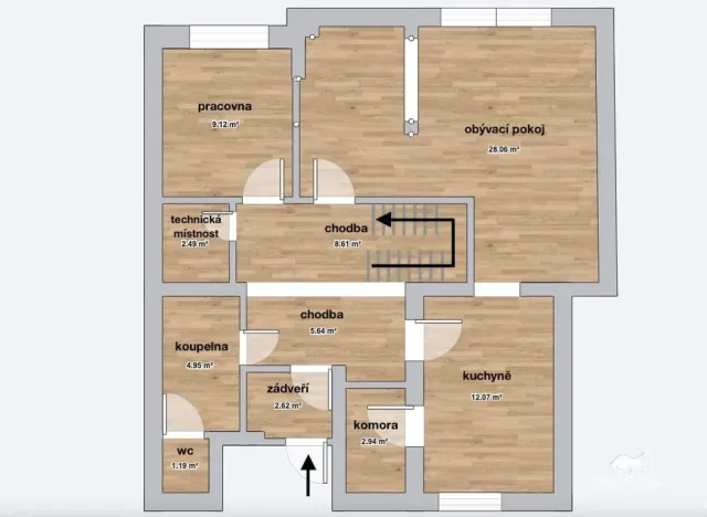 Prodej rodinného domu, Plzeň - Lobzy, Na Vyhlídce, 153 m2