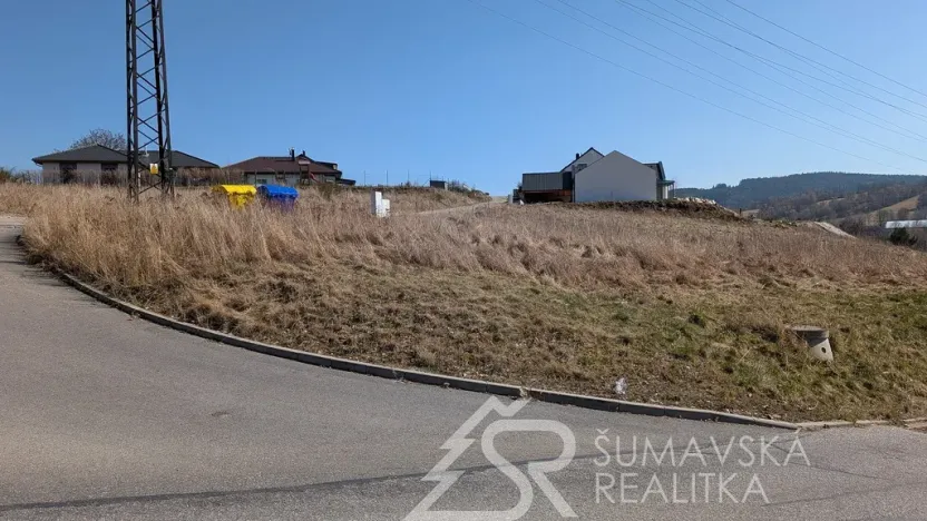 Prodej pozemku, Vimperk - Vimperk III, Malá Homolka, 1287 m2