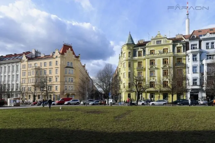 Pronájem bytu 2+kk, Praha - Vinohrady, náměstí Jiřího z Poděbrad, 60 m2
