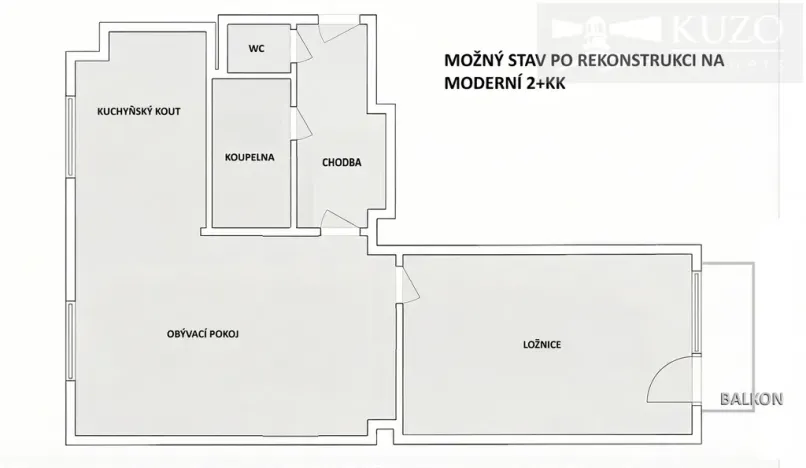 Prodej bytu 2+1, Příbram, Bratří Čapků, 54 m2