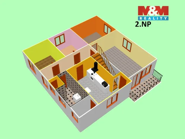 Prodej rodinného domu, Ledeč nad Sázavou - Horní Ledeč, Zoufalka II, 155 m2