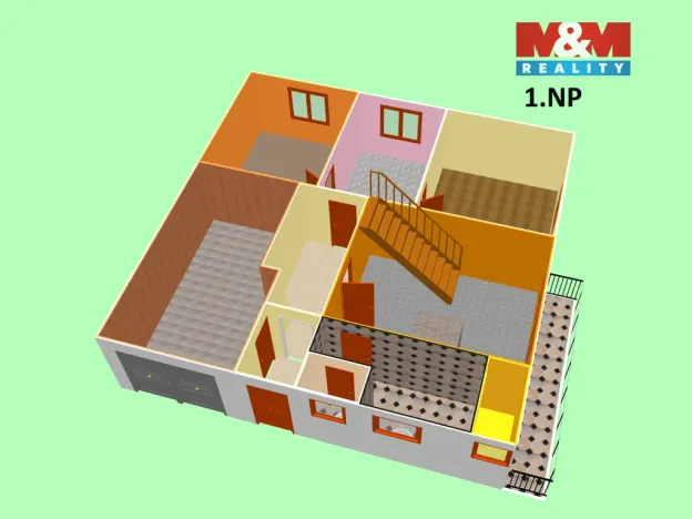 Prodej rodinného domu, Ledeč nad Sázavou - Horní Ledeč, Zoufalka II, 155 m2