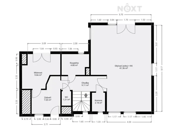 Prodej rodinného domu, Samopše, 166 m2