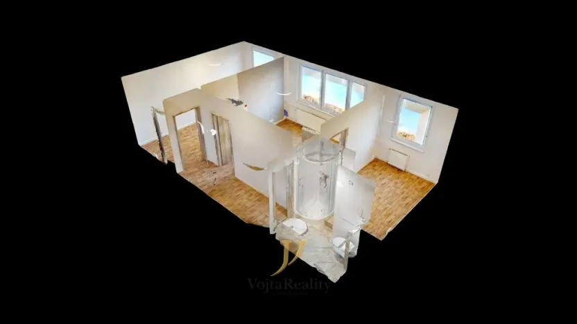 Pronájem bytu 3+kk, Olomouc, Zelená, 45 m2