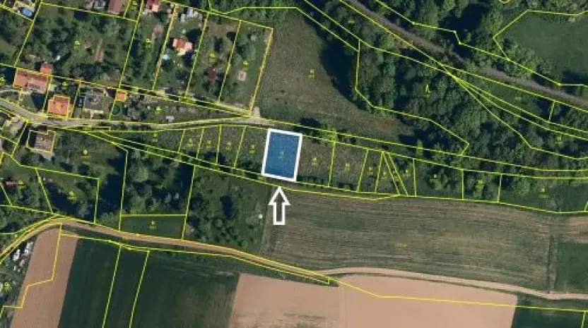 Prodej zahrady, Hodslavice, 520 m2