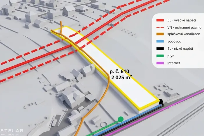 Prodej pozemku pro bydlení, Police, 2025 m2