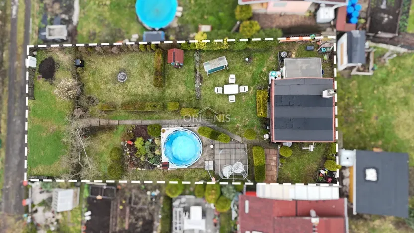 Prodej zahrady, Údlice, 396 m2